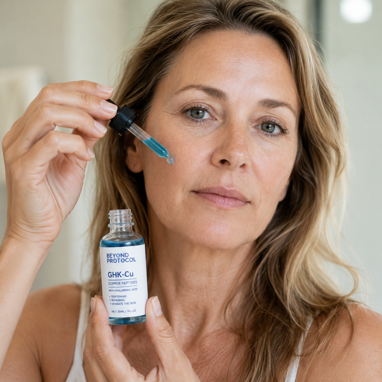 GHK-Cu Copper Peptide Serum - For smooth skin