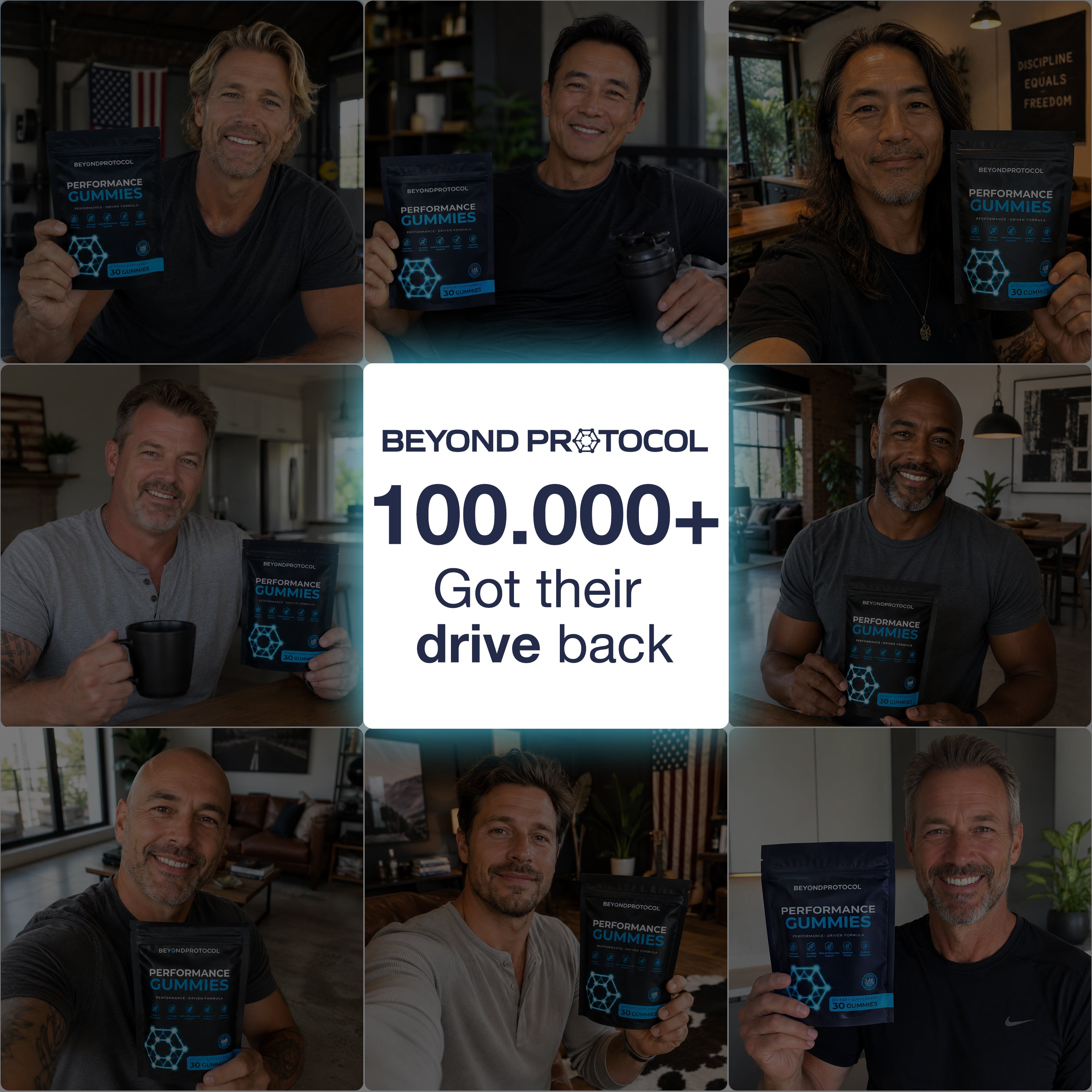 BEYOND PROTOCOL™ Performance Gummies (Testosterone Support)